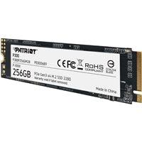 Patriot P300 256GB M.2 NVMe SSD PCIe Gen3 x4 - 1700MB/s Patriot P300 256GB M.2 NVMe SSD PCIe Gen3 x4 - 1700MB/s